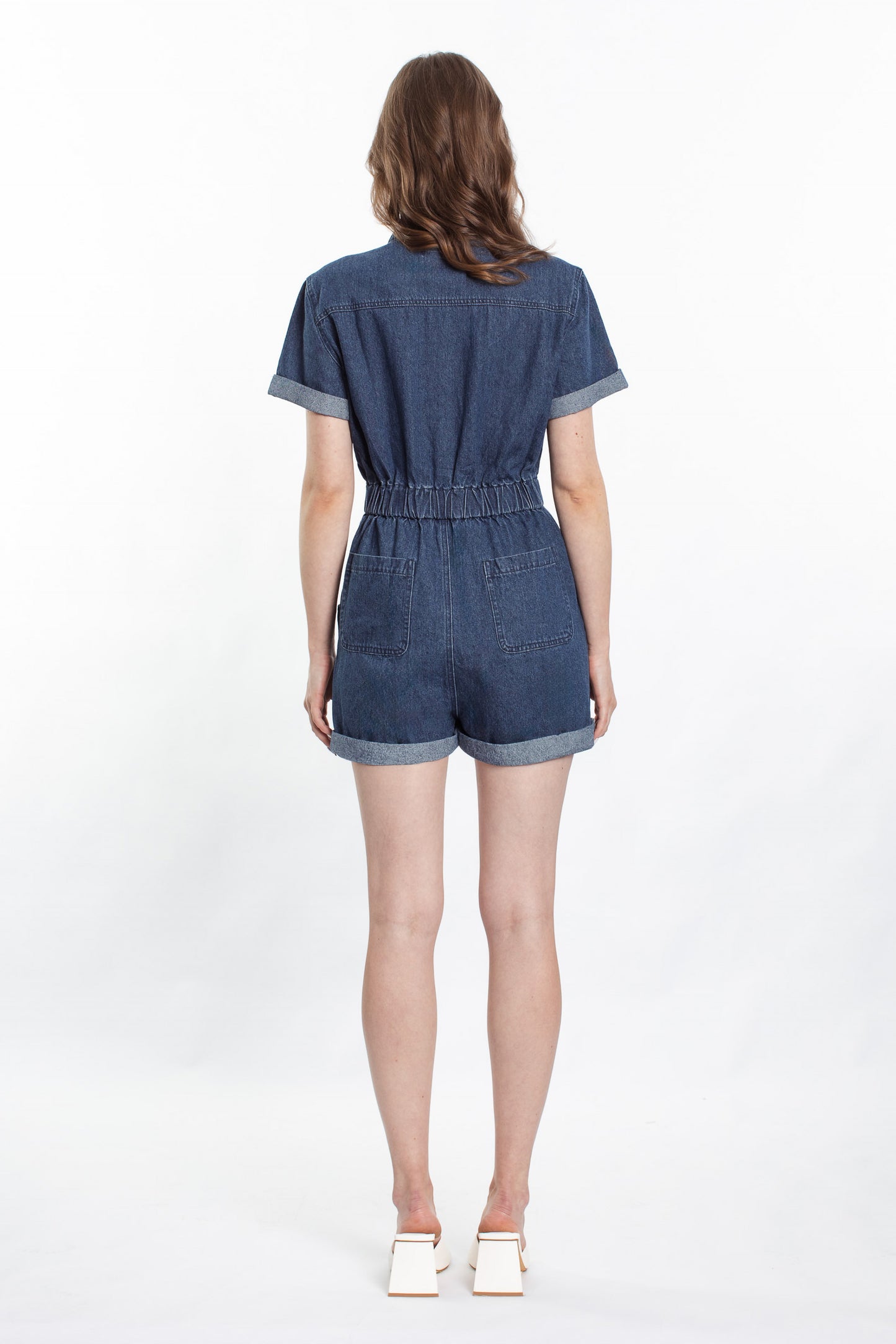 Wren Denim Playsuit