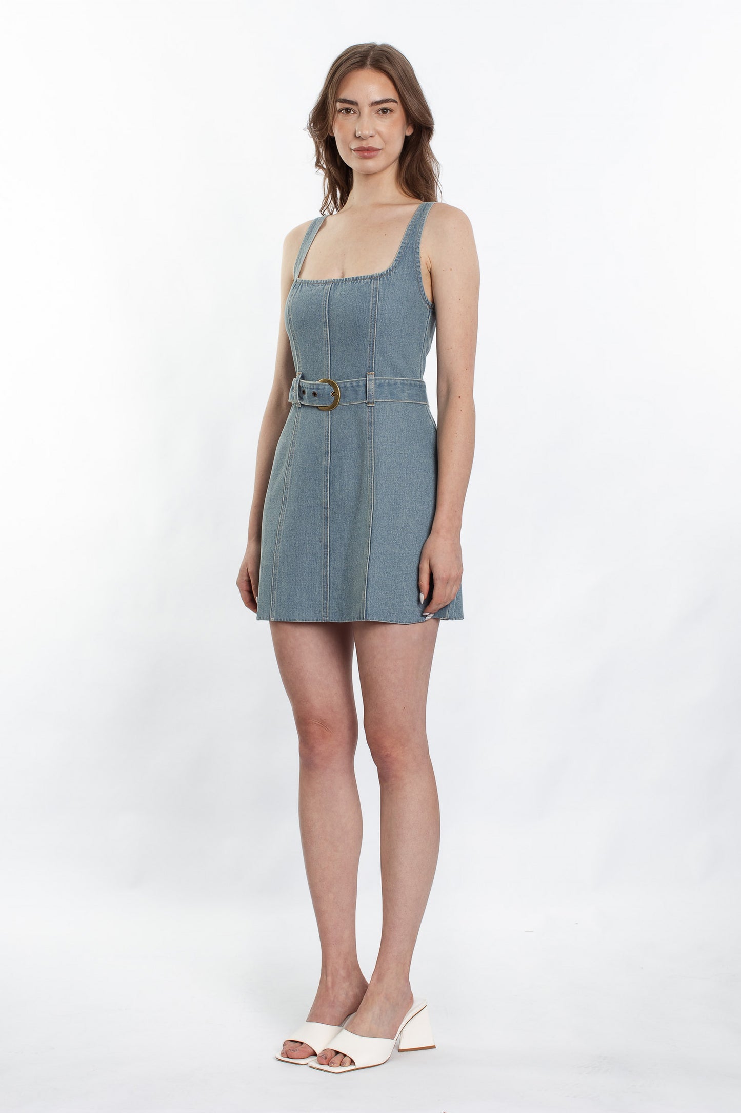 Brooke Denim Mini Dress