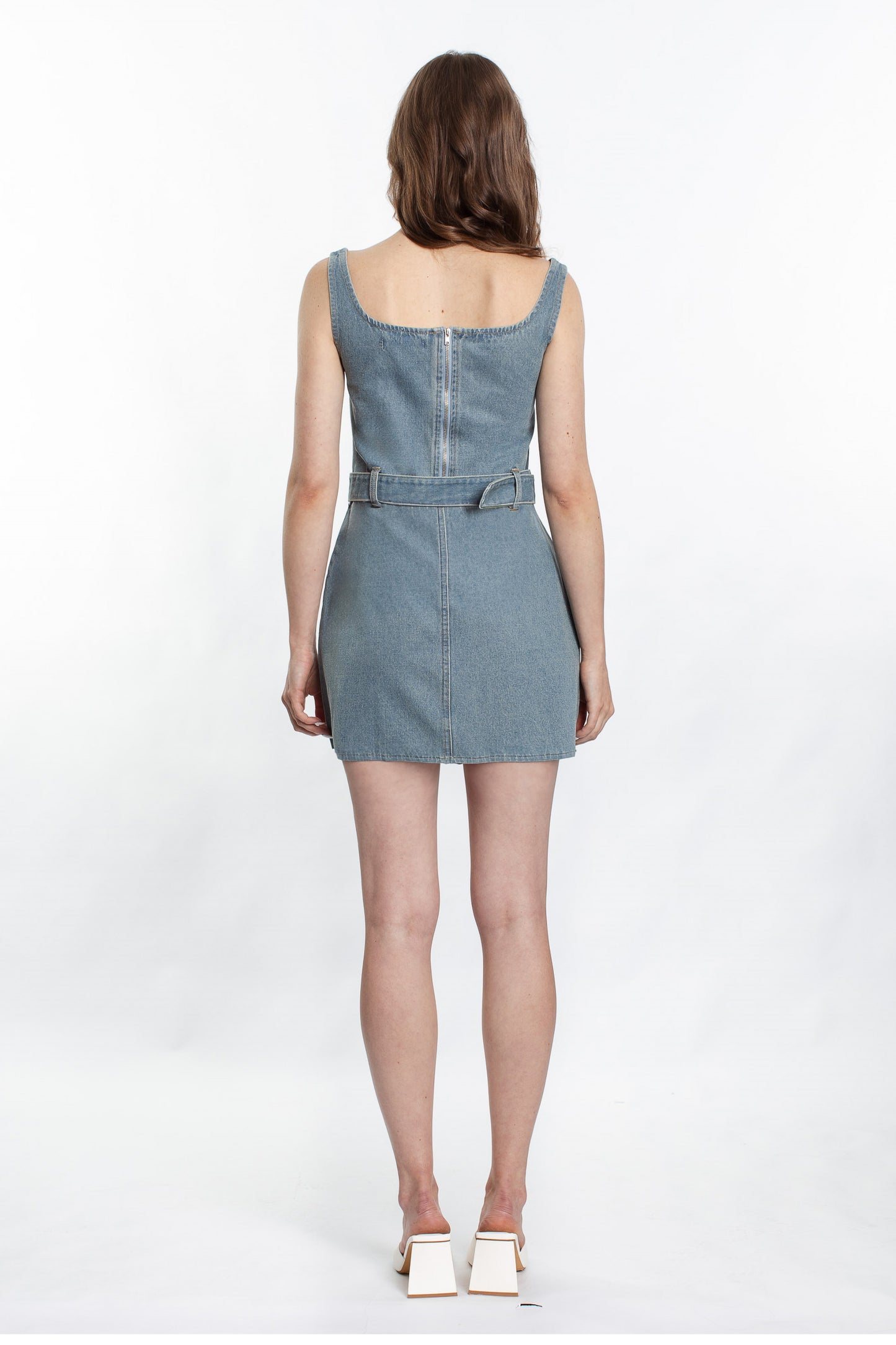 Brooke Denim Mini Dress