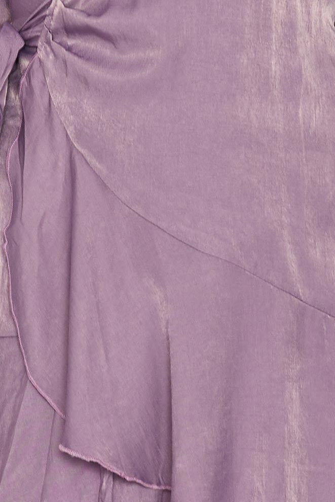 Leanne Wrap Dress - Lilac