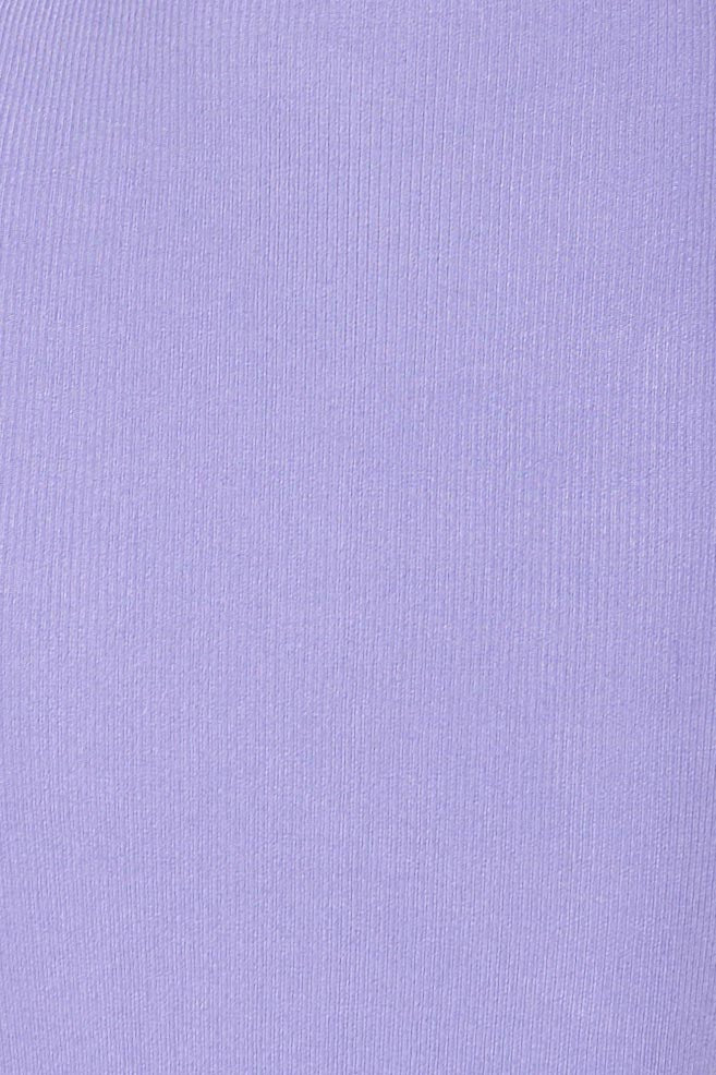 Ophelia Cut-Out Knit Dress - Lilac