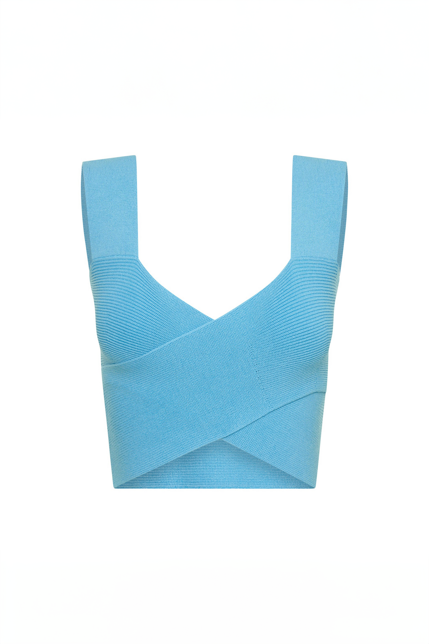 Lucille Wrap Top - Turquoise