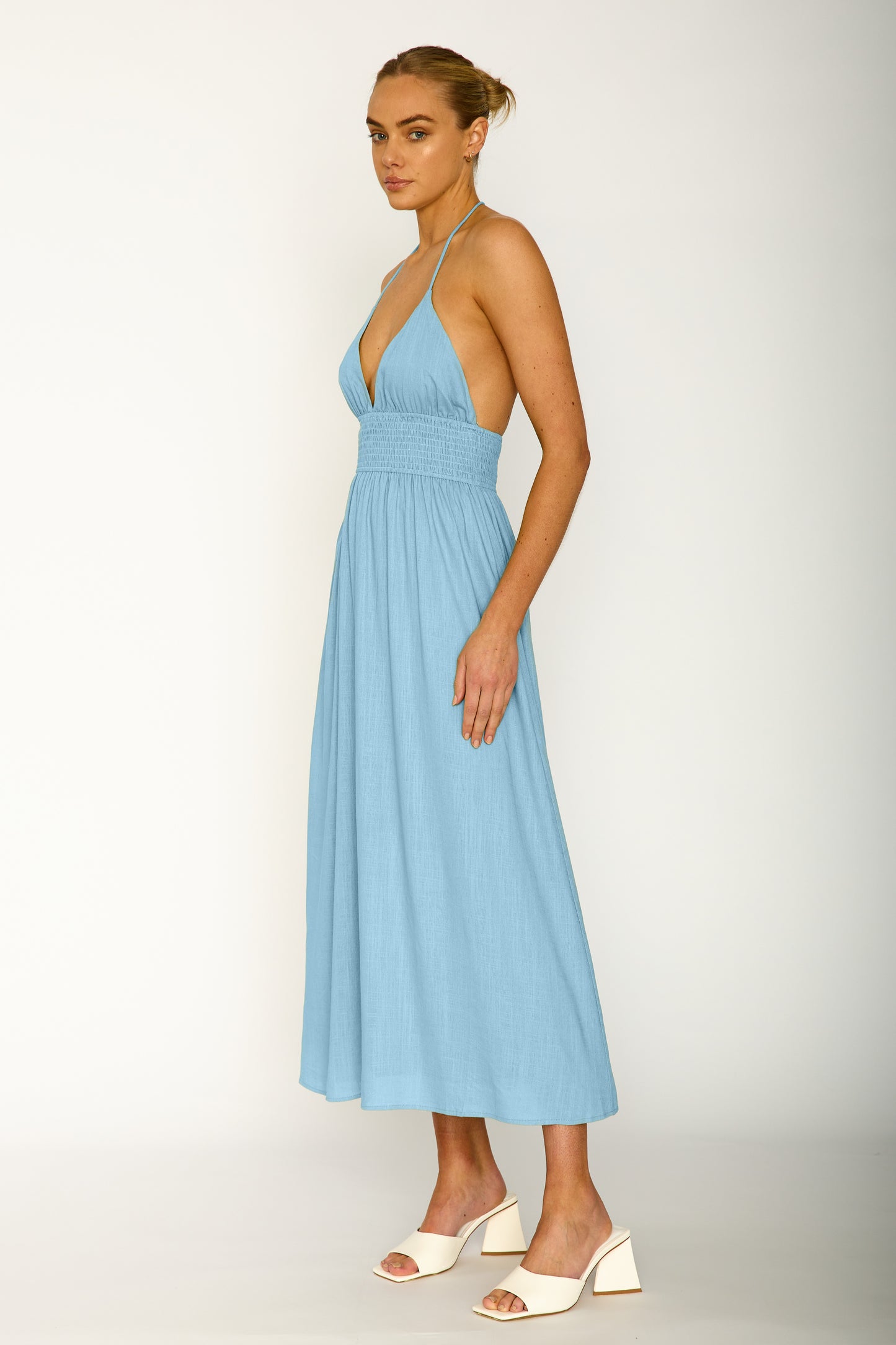 Siesta Dress - Chambray