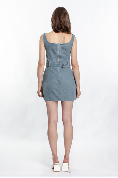 Brooke Denim Mini Dress