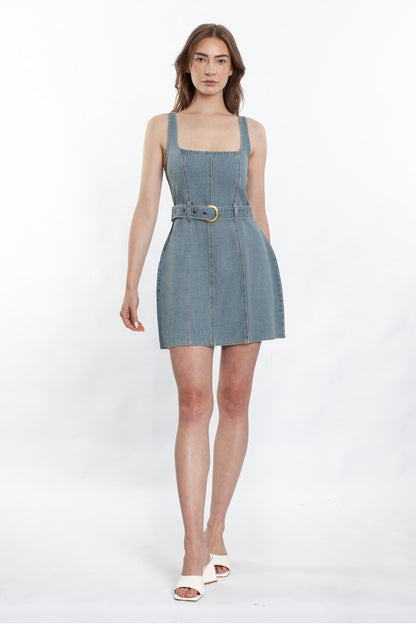 Brooke Denim Mini Dress