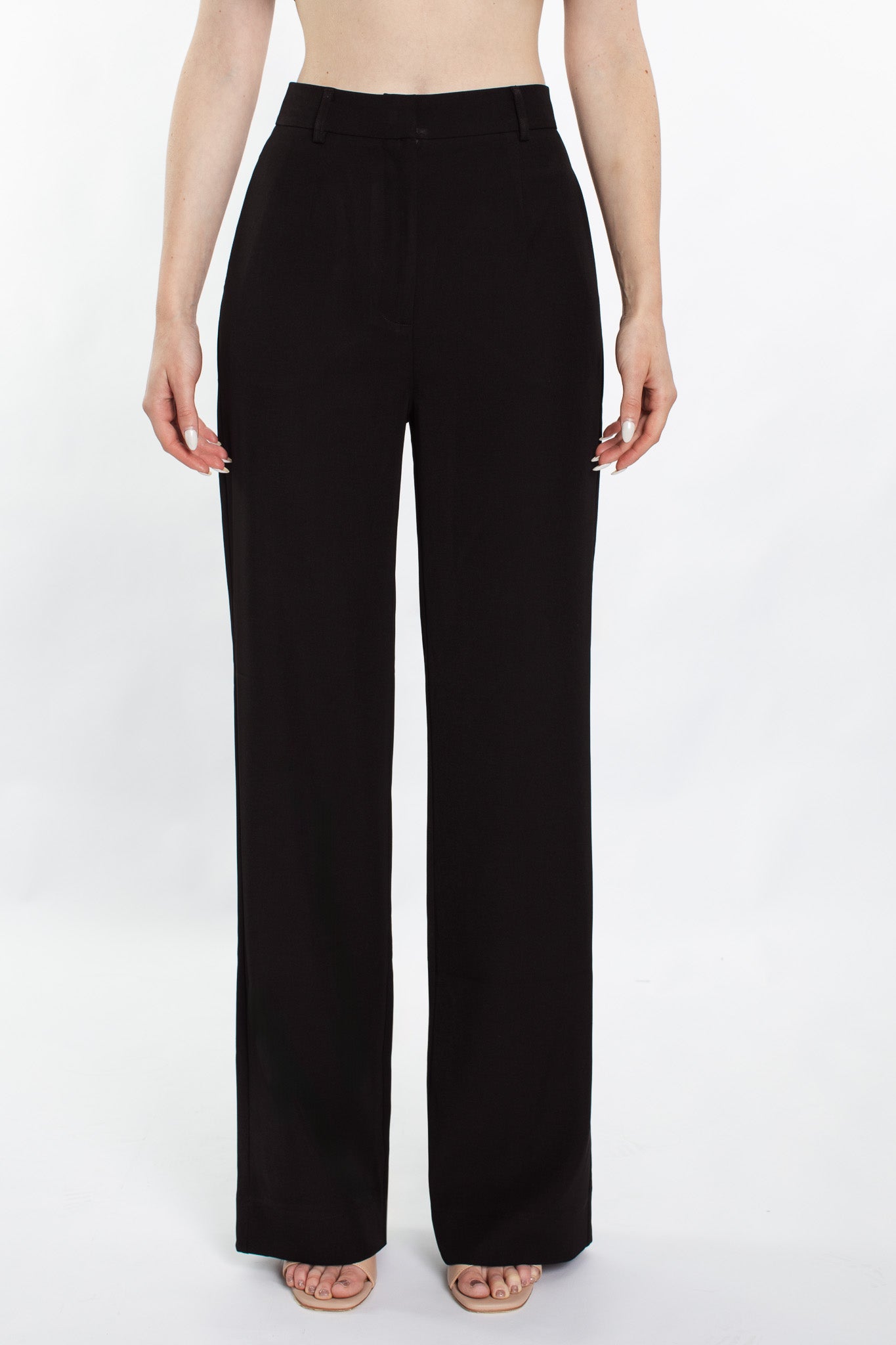 Artemis Button Singlet Suit Set - Black