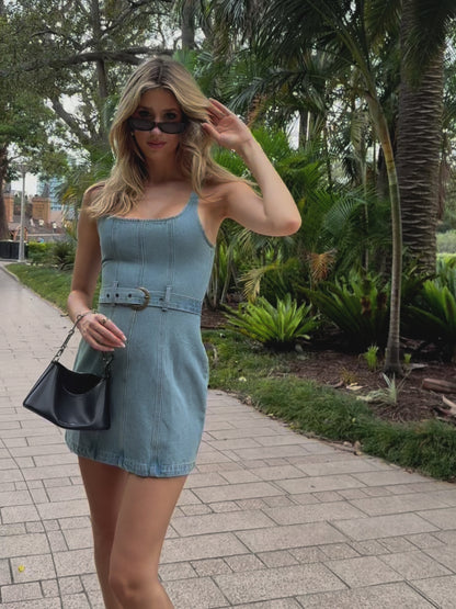Brooke Denim Mini Dress